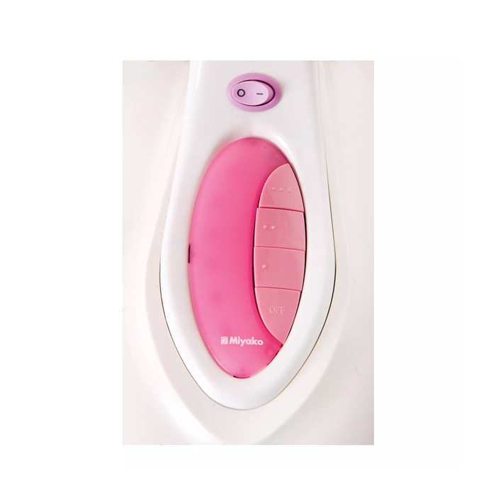 Miyako Standing Fan, Desk Fan 12 Inch KAD1237PL - Pink